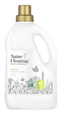 Mosógél, hipoallergén, színes ruhákhoz, 1,5 l, NATURCLEANING "Color"